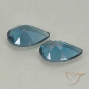 Shop natural 1.47ct Bleu Londres Topaze gems, En forme de poire, from Brésil at GemSelect. In stock, global shipping!