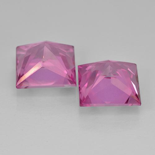 Shop natural 12.53ct Rose vif Topaze gems, Carré, from Brésil at GemSelect. In stock, global shipping!