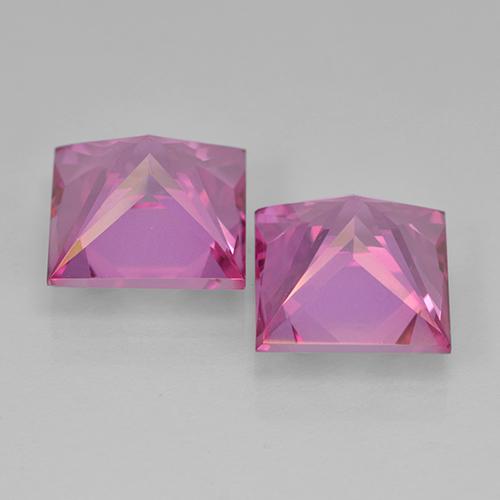 Shop natural 12.52ct Rose foncé Topaze gems, Carré, from Brésil at GemSelect. In stock, global shipping!