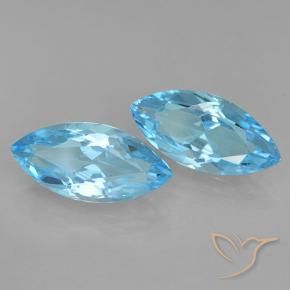 Shop natural 7.58ct Bleu Suisse Topaze gems, Marquise, from Brésil at GemSelect. In stock, global shipping!