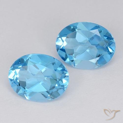 Shop natural 4.26ct Bleu Suisse Topaze gems, ovale, from Brésil at GemSelect. In stock, global shipping!