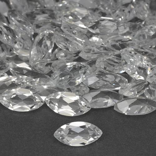 Topaze Blanc chaud naturelle Marquise, 0.28 ct, VVS-VS