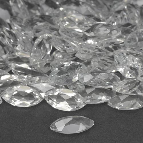 Topaze Blanc chaud naturelle Marquise, 0.28 ct, VVS-VS