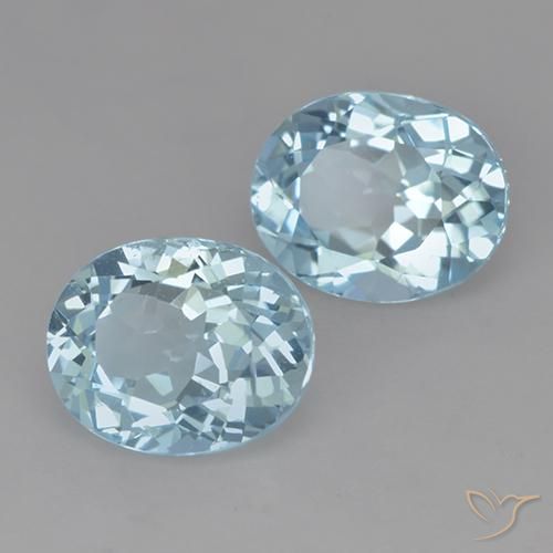 Shop natural 6.84ct Bleu ciel Topaze gems, ovale, from Brésil at GemSelect. In stock, global shipping!