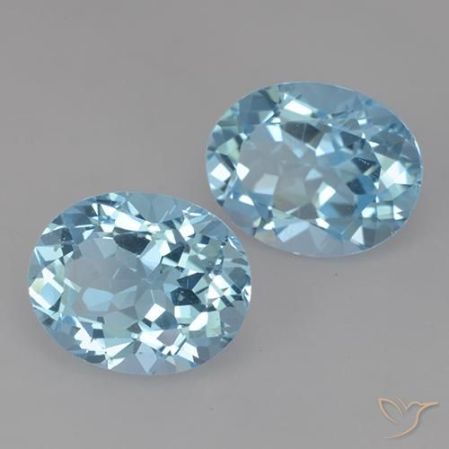 Shop natural 6.70ct Bleu ciel Topaze gems, ovale, from Brésil at GemSelect. In stock, global shipping!