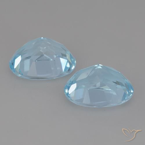Shop natural 6.89ct Bleu ciel Topaze gems, ovale, from Brésil at GemSelect. In stock, global shipping!