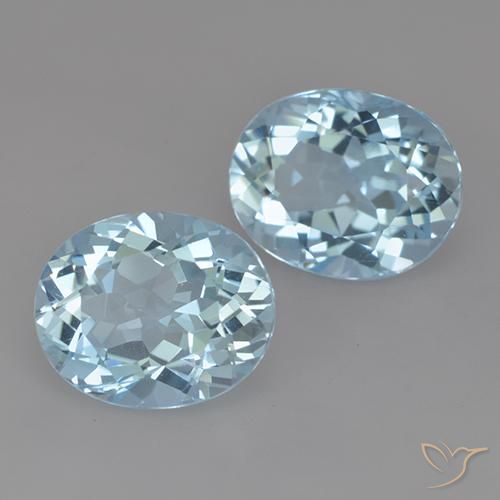 Shop natural 7.13ct Bleu ciel Topaze gems, ovale, from Brésil at GemSelect. In stock, global shipping!