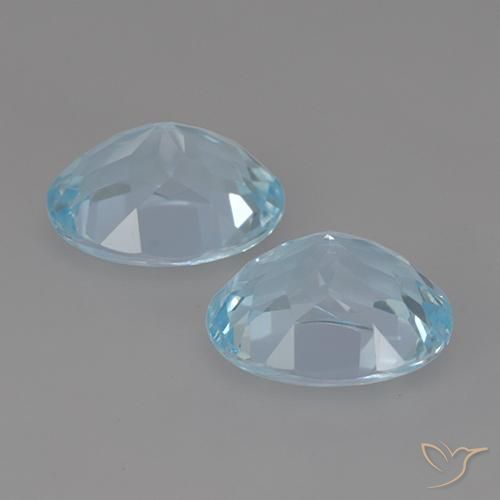 Shop natural 6.99ct Bleu ciel Topaze gems, ovale, from Brésil at GemSelect. In stock, global shipping!