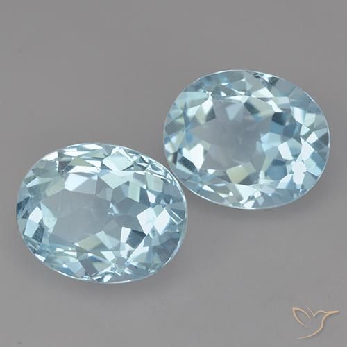 Shop natural 6.64ct Bleu ciel Topaze gems, ovale, from Brésil at GemSelect. In stock, global shipping!