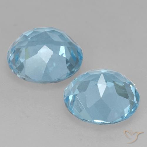 Shop natural 4.63ct Bleu ciel Topaze gems, Tour, from Brésil at GemSelect. In stock, global shipping!