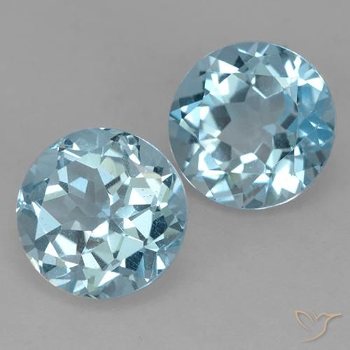Shop natural 4.51ct Bleu ciel Topaze gems, Tour, from Brésil at GemSelect. In stock, global shipping!
