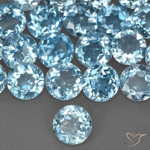 Topaze Bleu ciel naturelle Tour, 2.38 ct, VS