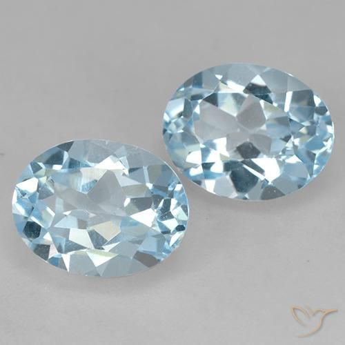 Shop natural 5.00ct Bleu ciel Topaze gems, ovale, from Brésil at GemSelect. In stock, global shipping!