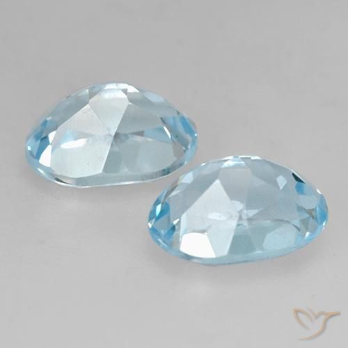 Shop natural 5.00ct Bleu ciel Topaze gems, ovale, from Brésil at GemSelect. In stock, global shipping!