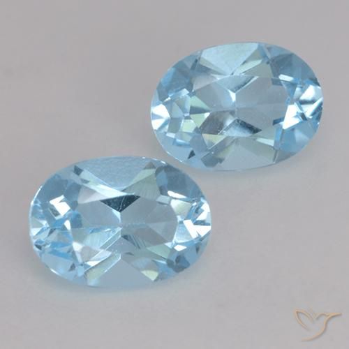 Shop natural 1.94ct Bleu ciel Topaze gems, ovale, from Brésil at GemSelect. In stock, global shipping!