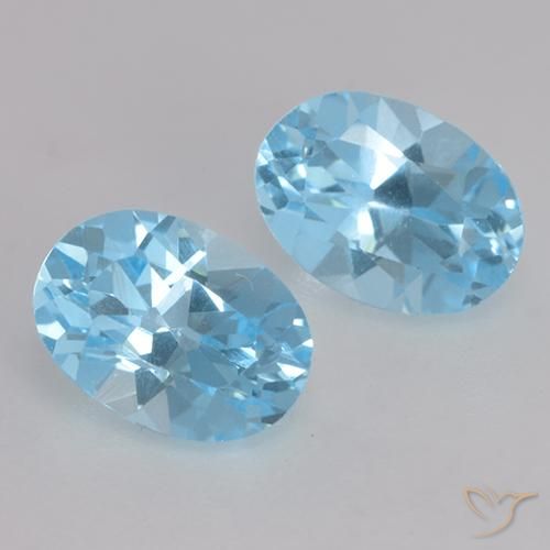 Shop natural 2.17ct Bleu ciel Topaze gems, ovale, from Brésil at GemSelect. In stock, global shipping!