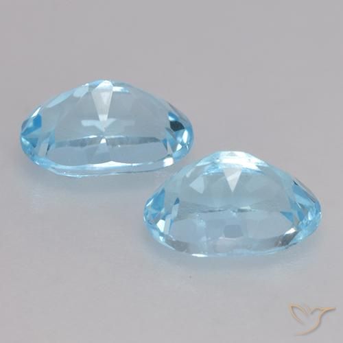 Shop natural 2.17ct Bleu ciel Topaze gems, ovale, from Brésil at GemSelect. In stock, global shipping!