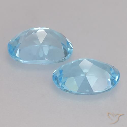 Shop natural 2.09ct Bleu Suisse Topaze gems, ovale, from Brésil at GemSelect. In stock, global shipping!