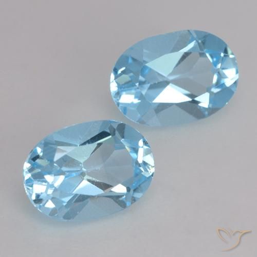 Shop natural 1.90ct Bleu ciel Topaze gems, ovale, from Brésil at GemSelect. In stock, global shipping!