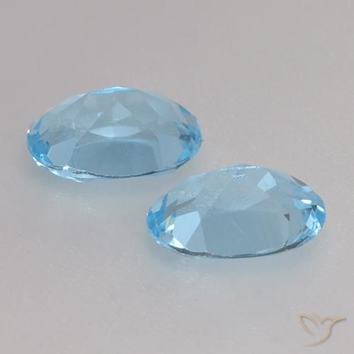 Shop natural 1.90ct Bleu ciel Topaze gems, ovale, from Brésil at GemSelect. In stock, global shipping!