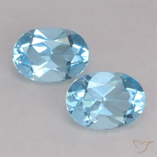 Shop natural 1.88ct Bleu Suisse Topaze gems, ovale, from Brésil at GemSelect. In stock, global shipping!