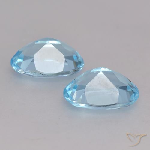 Shop natural 1.88ct Bleu Suisse Topaze gems, ovale, from Brésil at GemSelect. In stock, global shipping!