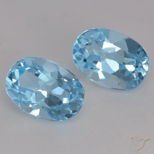 Shop natural 2.29ct Bleu Suisse Topaze gems, ovale, from Brésil at GemSelect. In stock, global shipping!