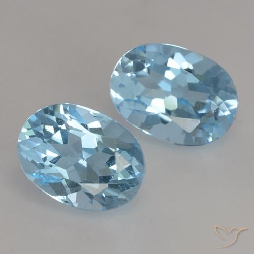 Shop natural 2.30ct Bleu Suisse Topaze gems, ovale, from Brésil at GemSelect. In stock, global shipping!