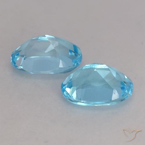 Shop natural 2.08ct Bleu Suisse Topaze gems, ovale, from Brésil at GemSelect. In stock, global shipping!