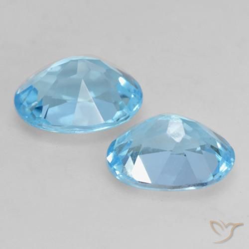 Shop natural 2.13ct Bleu ciel Topaze gems, ovale, from Brésil at GemSelect. In stock, global shipping!