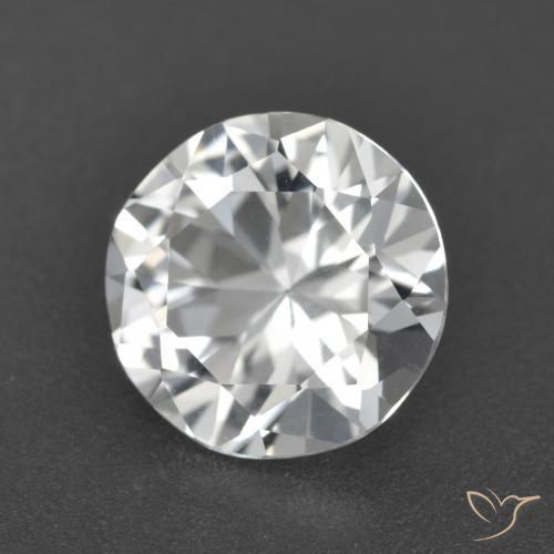 Topaze Blanc clair naturelle Tour, 3.27 ct, VVS