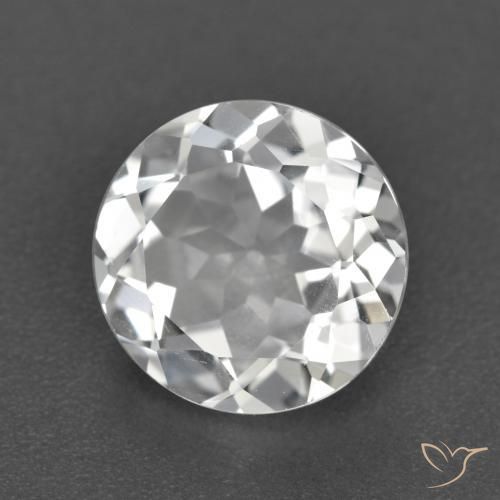 Topaze Blanc clair naturelle Tour, 3.62 ct, VVS