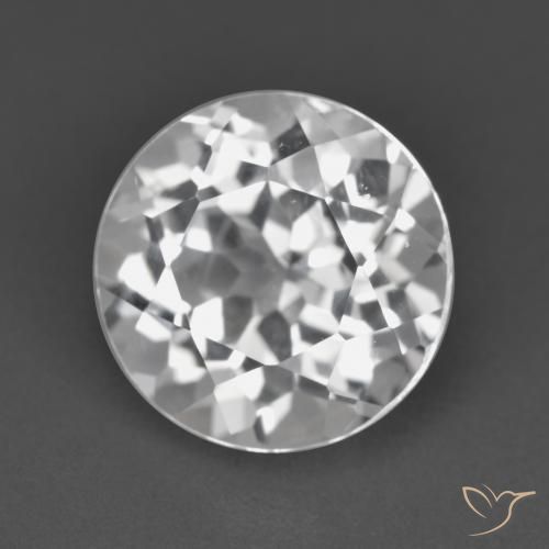 Topaze Blanc clair naturelle Tour, 4.06 ct, VVS
