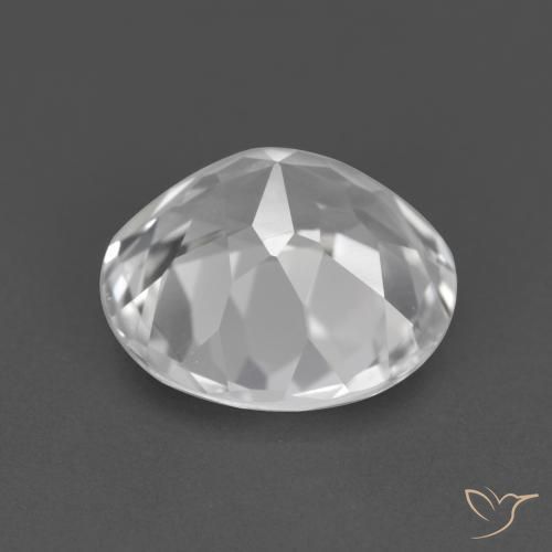 Topaze Blanc clair naturelle Tour, 3.80 ct, VVS