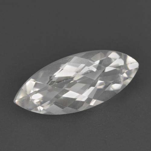 Topaze blanc naturelle marquise, 1,62 ct, VS