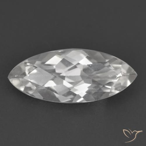 1.53ct Naturel Blanc Topaze, Marquise, VS