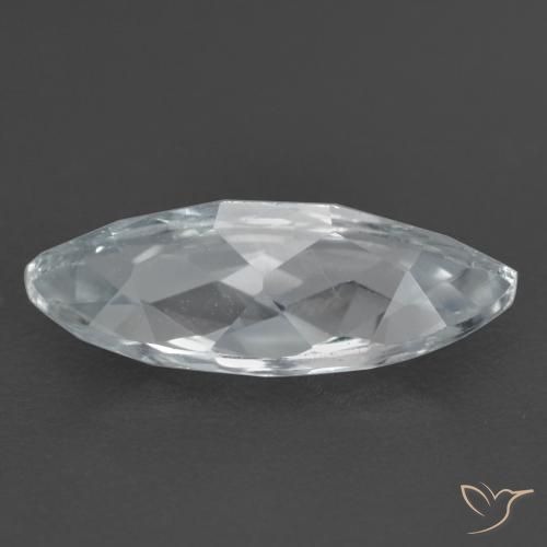 Topaze Blanc bleuâtre naturelle Marquise, 1.74 ct, VS