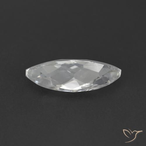 Topaze blanc naturelle marquise, 1,72 ct, VS