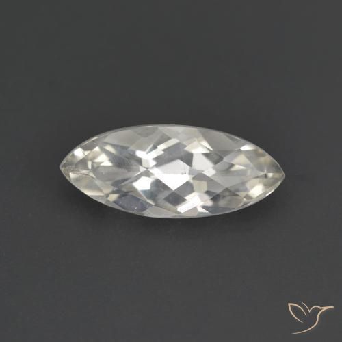 1.67ct Naturel Blanc chaud Topaze, Marquise, VS