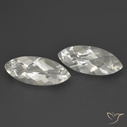 Shop natural 3.12ct Blanc chaud Topaze gems, Marquise, from Brésil at GemSelect. In stock, global shipping!