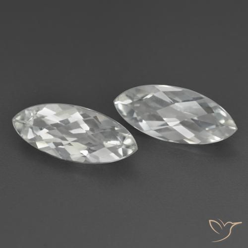 Shop natural 3.41ct Blanc Topaze gems, Marquise, from Brésil at GemSelect. In stock, global shipping!