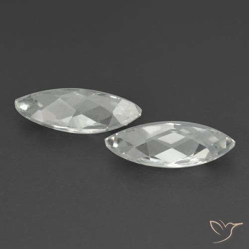 Shop natural 3.41ct Blanc Topaze gems, Marquise, from Brésil at GemSelect. In stock, global shipping!