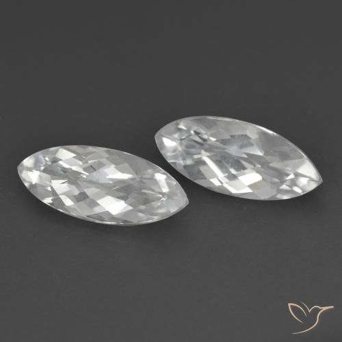 Shop natural 3.35ct Blanc Topaze gems, Marquise, from Brésil at GemSelect. In stock, global shipping!