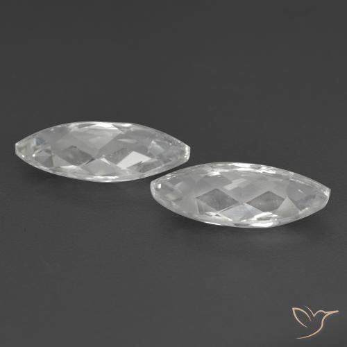 Shop natural 3.35ct Blanc Topaze gems, Marquise, from Brésil at GemSelect. In stock, global shipping!
