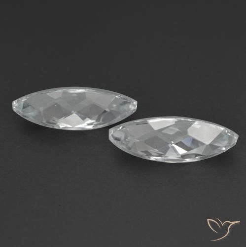 Shop natural 3.40ct Blanc Topaze gems, Marquise, from Brésil at GemSelect. In stock, global shipping!