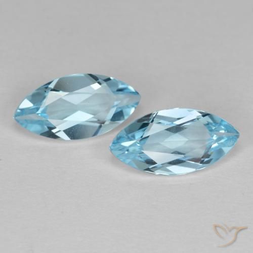 Shop natural 2.58ct Bleu Suisse Topaze gems, Marquise, from Brésil at GemSelect. In stock, global shipping!