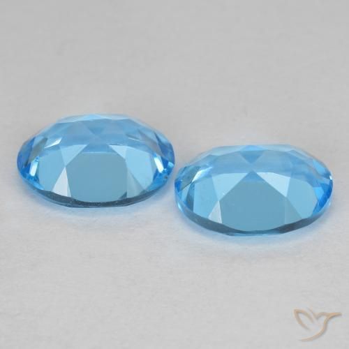 Shop natural 4.67ct Bleu Suisse Topaze gems, ovale, from Brésil at GemSelect. In stock, global shipping!