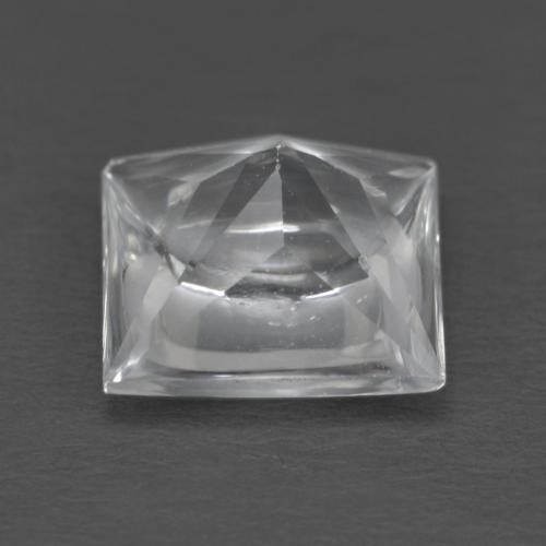 Topaze Blanc naturelle Carré, 2.12 ct, Transparent