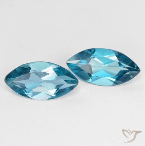 Shop natural 2.23ct Bleu Londres Topaze gems, Marquise, from Brésil at GemSelect. In stock, global shipping!