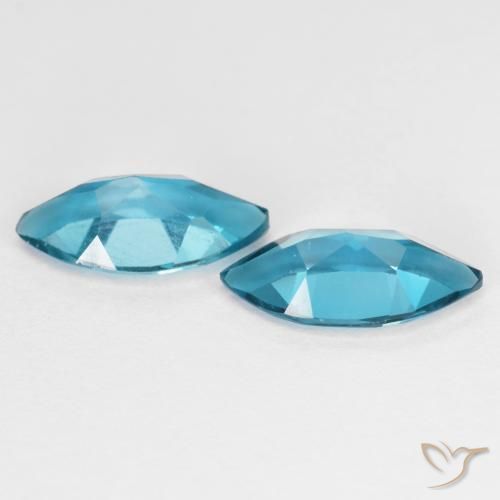 Shop natural 2.23ct Bleu Londres Topaze gems, Marquise, from Brésil at GemSelect. In stock, global shipping!